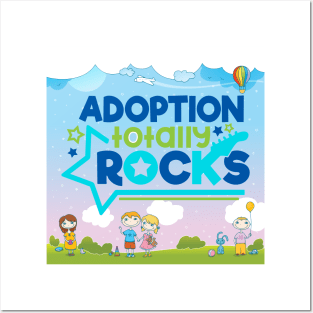 ADOPTION ROCKS Posters and Art